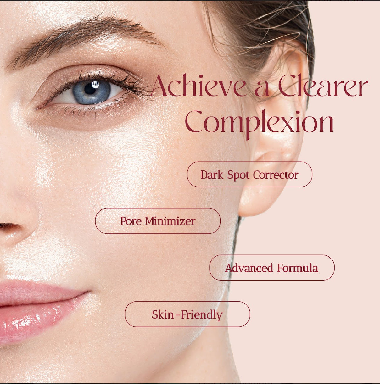 Advanced Skin Repair Serum , the Secret to Flawless Skin. Age-Defying Face Serum for Women is Proven to Address Wrinkles and Fine Lines for Glowing Skin