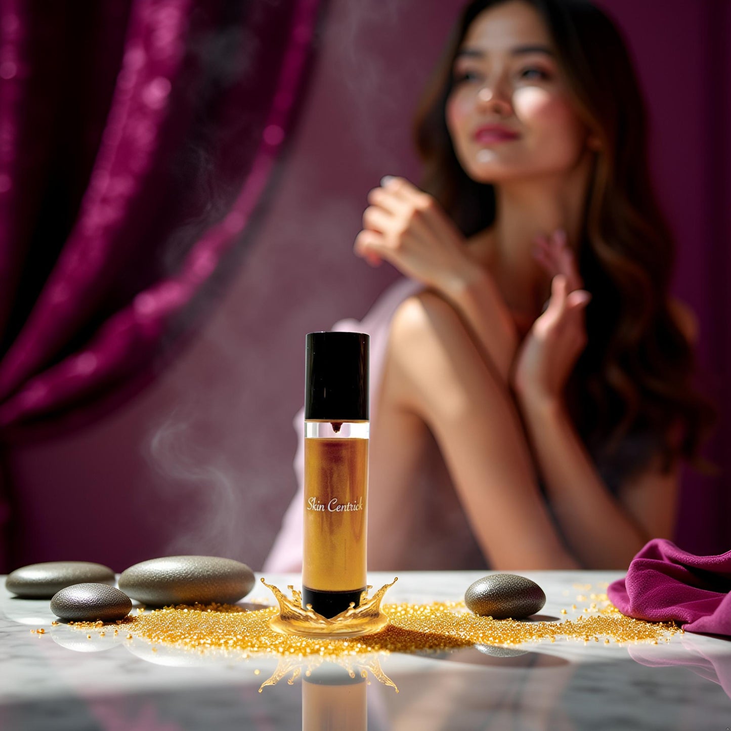 Shimmer Body Oil mist, Suttle shine, Soft & Smooth skin with a healthy glow, 100 Ml