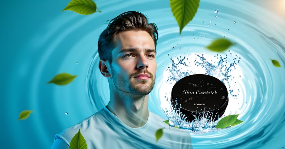 Hair Pomade - Water-Based Styling Clay Wax, Strong Hold & High Shine for Men and Women, 4.2 oz