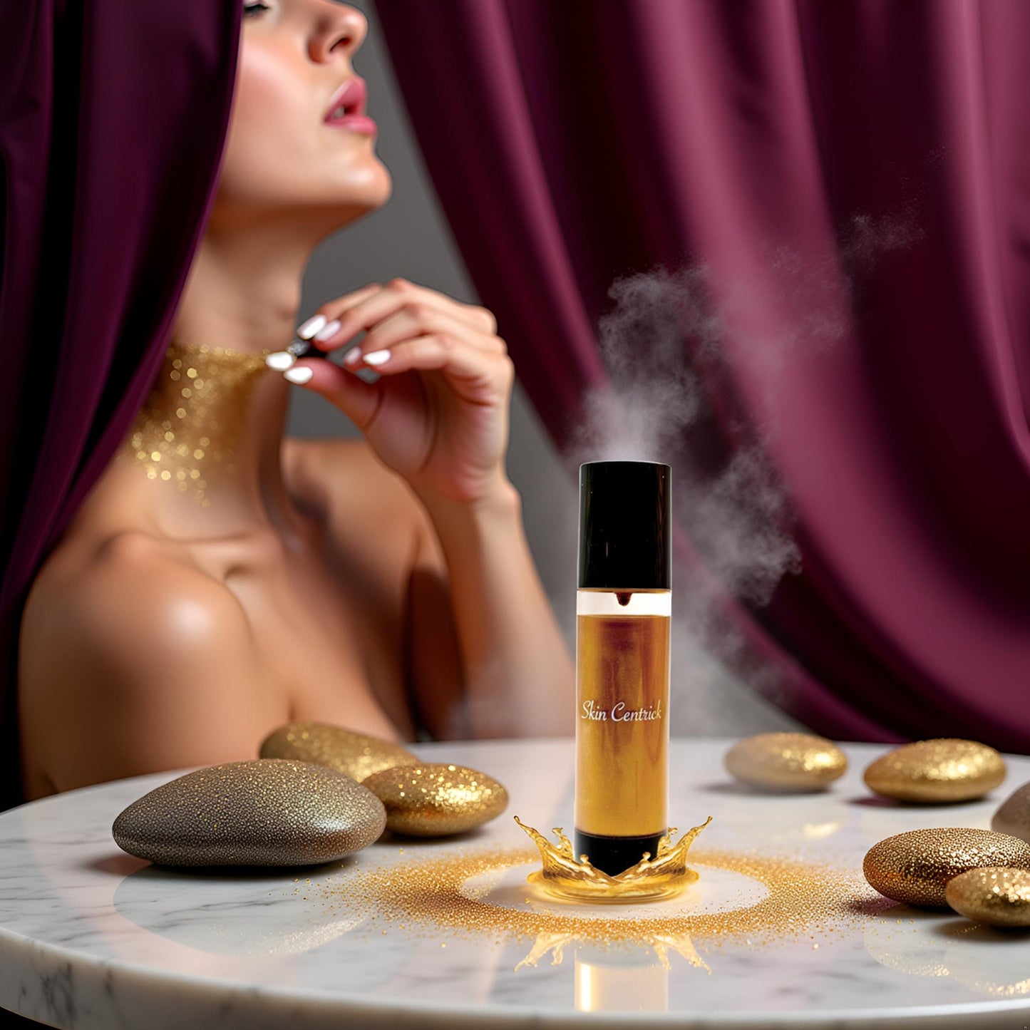 Shimmer Body Oil mist, Suttle shine, Soft & Smooth skin with a healthy glow, 100 Ml